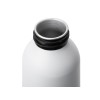 Алюминиевая бутылка для воды с ручкой "Plain Alu", 650 мл, белый