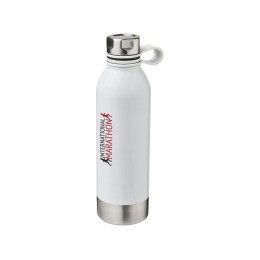 Спортивная бутылка из нержавеющей стали Perth объемом 740 мл, белый