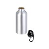 Бутылка "Hip S" с карабином 400мл, серебристый