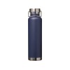 Бутылка для воды с вакуумной изоляцией Thor объемом 650 мл из переработанной нержавеющей стали, сертифицированной по стандарту RCS - Темно - синий