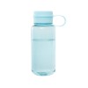 Спортивная бутылка Ryder из переработанного ПЭТ-пластика объемом 900 мл с многофункциональной крышкой, сертифицированная RCS - Бирюзовый