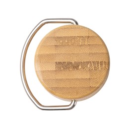 Термобутылка «Нобук» из переработанной нержавеющей стали, с бамбуковой крышкой, темно-зеленый