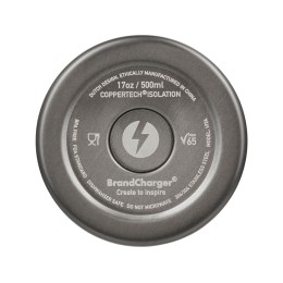 Вакуумная термобутылка с медной изоляцией «Vita», 500 мл, серый