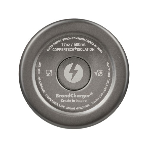 Вакуумная термобутылка с медной изоляцией «Vita», 500 мл, серый