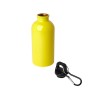 Одностенная бутылка для воды с карабином Oregon, изготовленная из нержавеющей стали, сертифицированной по стандарту RCS, объемом 400 мл - Желтый