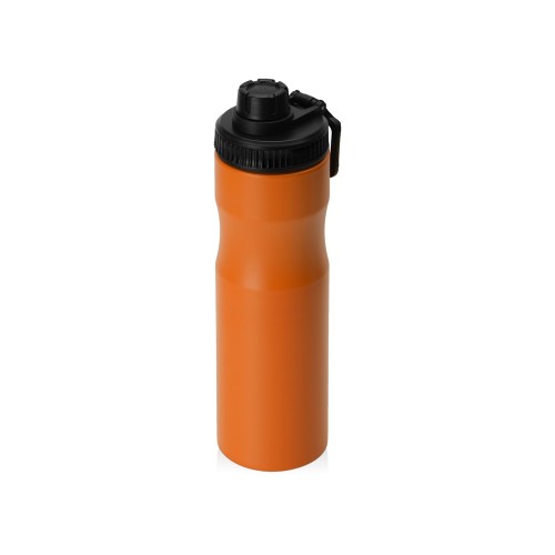 Бутылка для воды «Supply» Waterline, нерж сталь, 850 мл, оранжевый/черный