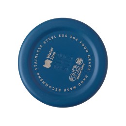 Стальная бутылка "Rely", 650 мл, синий индиго