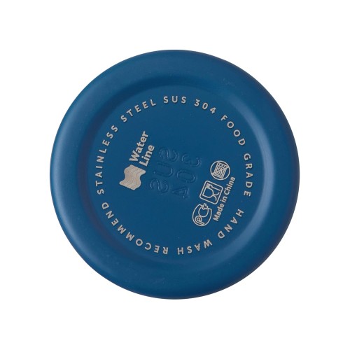 Стальная бутылка "Rely", 650 мл, синий индиго