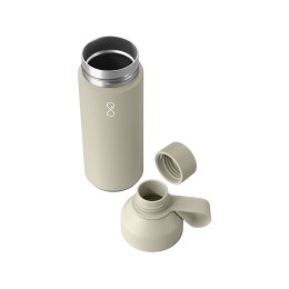 Бутылка для воды Ocean Bottle объемом 500 мл с вакуумной изоляцией - Sandstone