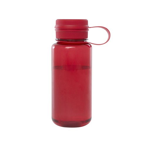 Спортивная бутылка Ryder из переработанного ПЭТ-пластика объемом 900 мл с многофункциональной крышкой, сертифицированная RCS - Красный