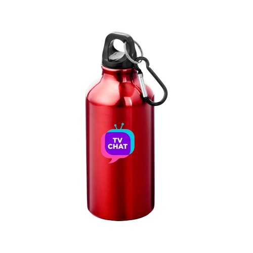 Бутылка "Oregon" с карабином 400мл, красный