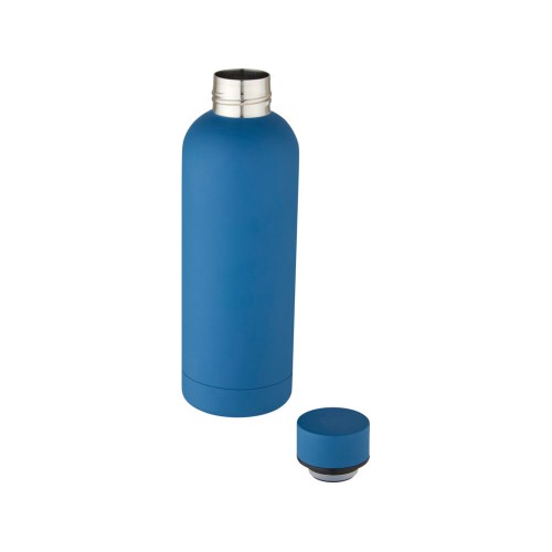 Spring Медная бутылка объемом 500 мл с вакуумной изоляцией, tech blue