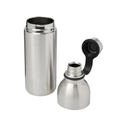 Медная спортивная бутылка с вакуумной изоляцией Koln объемом 590 мл, серебристый