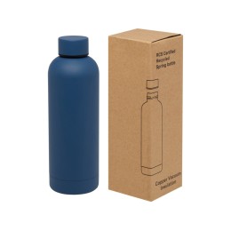 Spring медная бутылка с вакуумной изоляцией, сертифицированная согласно RCS, 500 мл - Синий