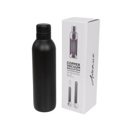 Спортивная бутылка Thor с вакуумной изоляцией объемом 510 мл, черный