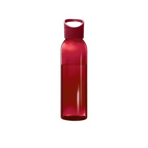 Бутылка для воды Sky из переработанной пластмассы объемом 650 мл - Красный