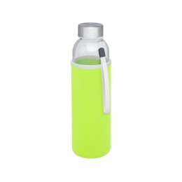Спортивная бутылка Bodhi из стекла объемом 500 мл, зеленый лайм