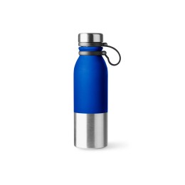 Бутылка ALKE из стали 304 с двухцветным корпусом, 850 мл, серебристый/королевский синий