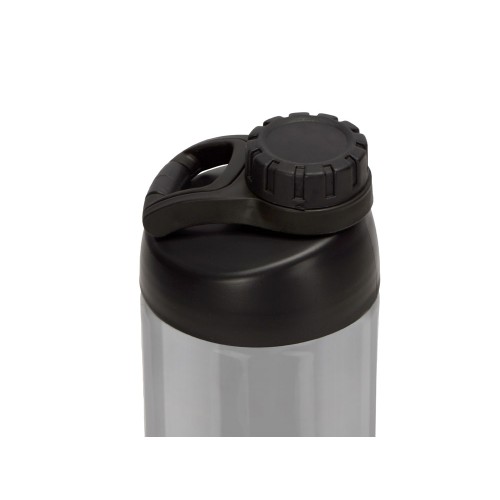 Спортивная бутылка для воды с держателем "Biggy", 1000 мл, черный