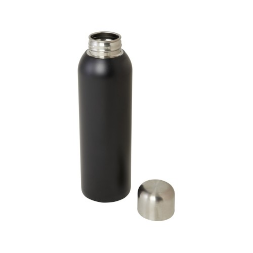 Бутылка для воды Guzzle из нержавеющей стали, сертифицированной по стандарту RCS, 820 мл - Черный