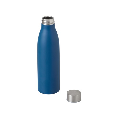 Стальная бутылка "Rely", 650 мл, синий индиго