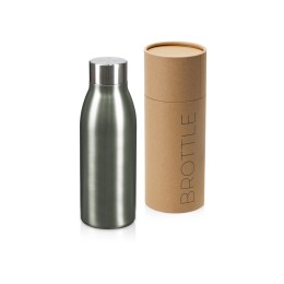 Вакуумная термобутылка "Brottle", темно-серый