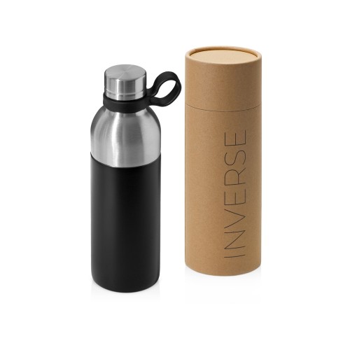 Универсальная составная термобутылка "Inverse", 550 мл, черный