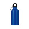 Матовая спортивная бутылка "Hip S" с карабином и объемом 400 мл, синий