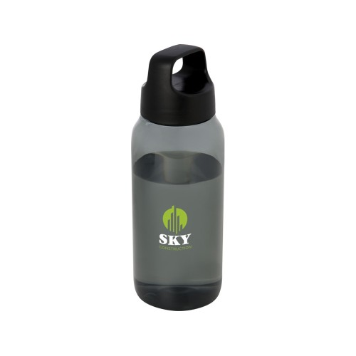 Бутылка для воды Bebo из переработанной пластмассы объемом 500 мл - Черный