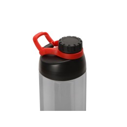 Спортивная бутылка для воды с держателем "Biggy", 1000 мл, красный