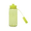 Спортивная бутылка Ryder из переработанного ПЭТ-пластика объемом 900 мл с многофункциональной крышкой, сертифицированная RCS - Лайм