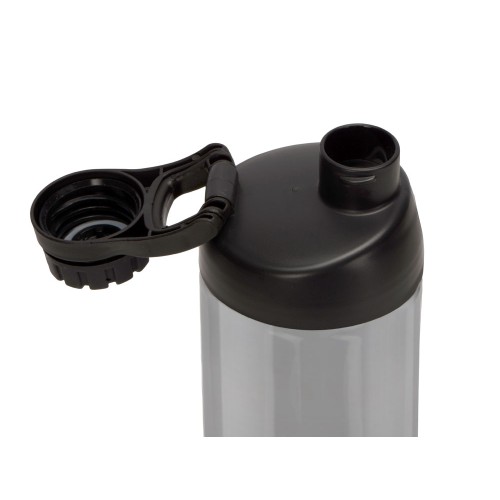 Спортивная бутылка для воды с держателем "Biggy", 1000 мл, черный