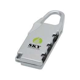 Багажный замок Traveler (Путешественник) - Серебряный