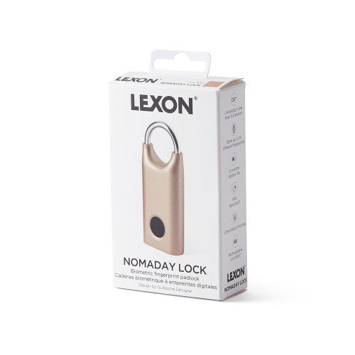 Замок с сенсором Noma Lock, темно-серый