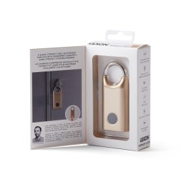 Замок с сенсором Noma Lock, темно-синий