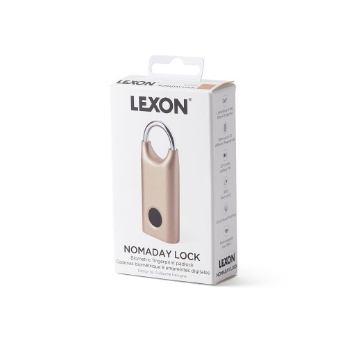 Замок с сенсором Noma Lock, темно-синий