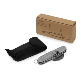 Приборы Camper 4 в 1 в чехле: вилка, ложка, нож, открывалка