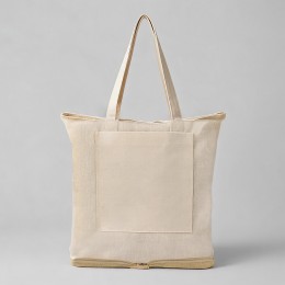Складная сумка Jute из джута и хлопка, натуральный