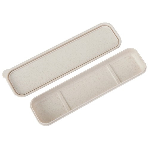 Набор столовых приборов Ron из бамбукового волокна, бежевый