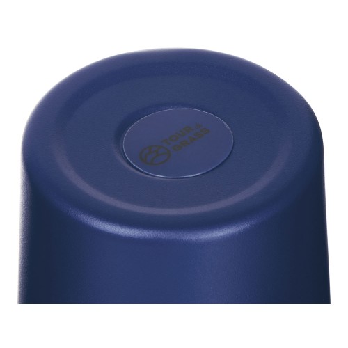 Стальная кружка с двойными стенками и порошковым покрытием "Tibet", нейви