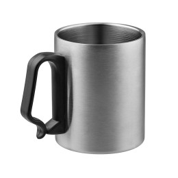 Стальная кружка с двойными стенками "Climber Max", 450 мл, черный