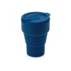 Силиконовый складной стакан "GoCup", индиго