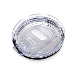 Кружка стальная Alaska с крышкой слайдером, powder coating, синий