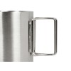 Стальная кружка с двойными стенками и складными ручками "Kamchatka"