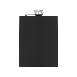 Фляжка 240 мл Remarque soft touch, 201 сталь, черный