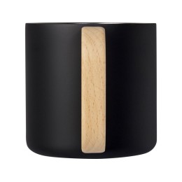 Кружка Bjorn объемом 360 мл с медной вакуумной изоляцией, сплошной черный