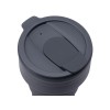 Силиконовый складной стакан "GoCup", темно-серый