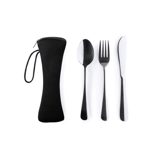 Набор столовых приборов BELVER из нержавеющей стали.