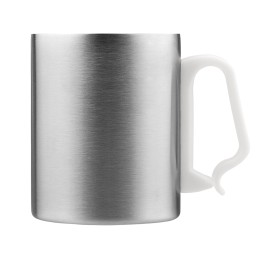 Стальная кружка с двойными стенками "Climber Max", 450 мл, белый