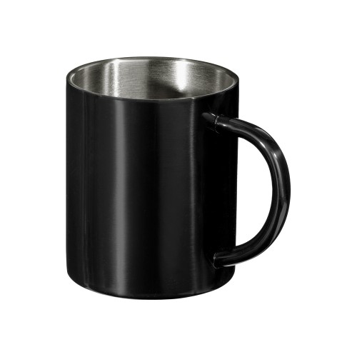 Стальная кружка с двойными стенками "Altai", черный